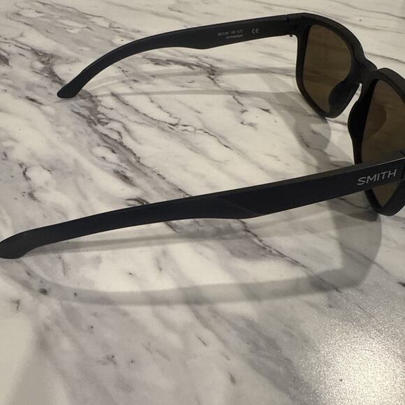 Smith Optics Headliner Polarized Square Sunglasses Matte Black Solver K87 Read - Picture 3 of 8